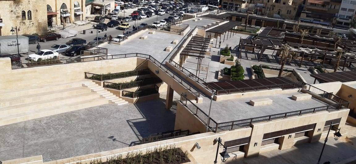 بلدية السلط تطلق مشروع زراعة تجميل المدينة