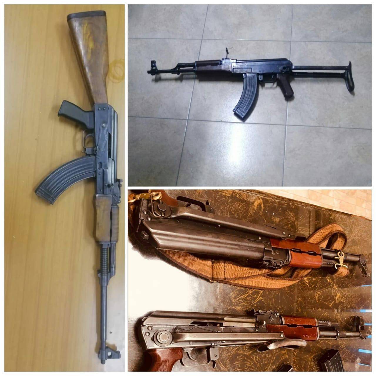 الامن العام :ضبط 16 سلاحاً نارياً،ثمانية منها اوتوماتيكية