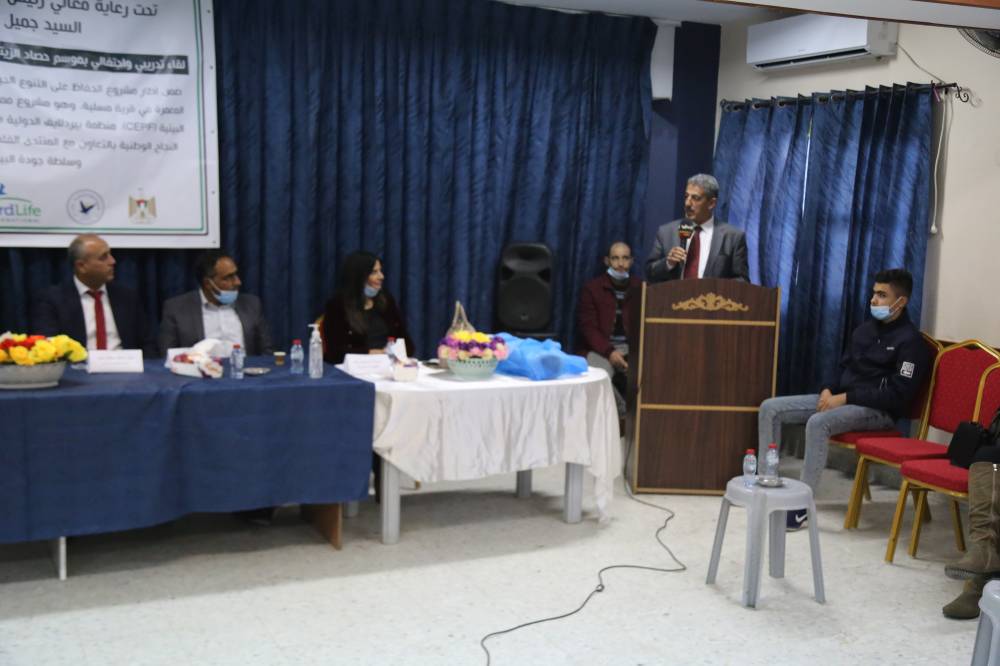 فلسطين .. المطور يؤكد على أهمية الحفاظ على التنوع الحيوي في  حقول أشجار الزيتون المعمرة في مسلية جنين