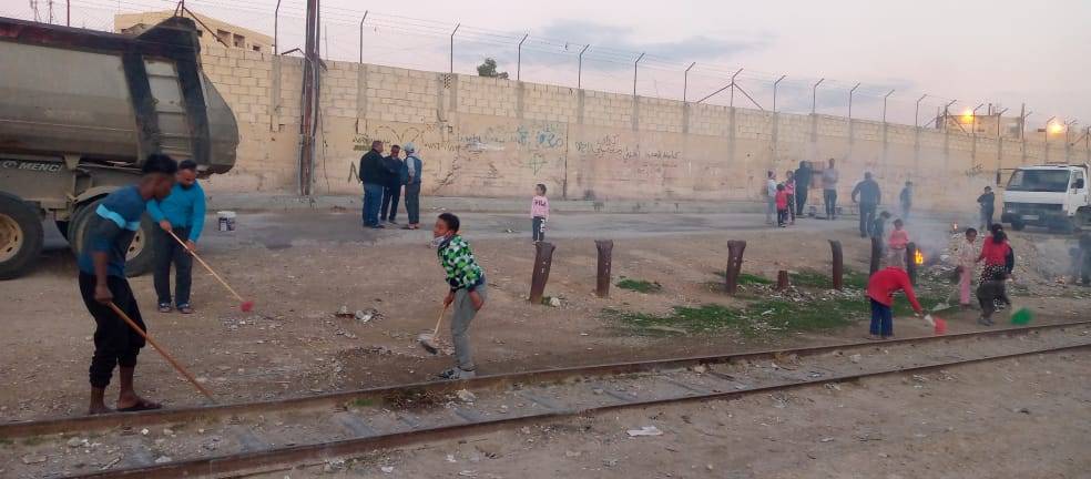 شباب منطقة جناعة بمحافظة الزرقاء ينفذون مبادرة مجتمعية بعنوان مبادرة الخير والعطاء .. صور