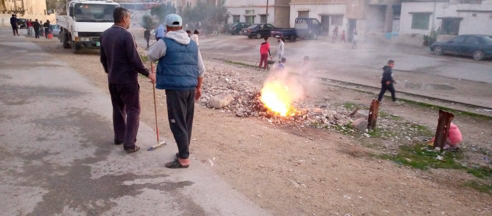 شباب منطقة جناعة بمحافظة الزرقاء ينفذون مبادرة مجتمعية بعنوان مبادرة الخير والعطاء .. صور