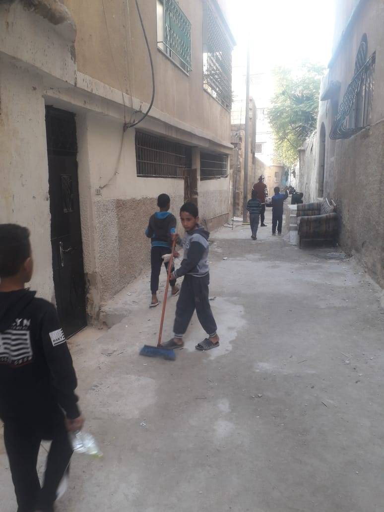 شباب منطقة جناعة بمحافظة الزرقاء ينفذون مبادرة مجتمعية بعنوان مبادرة الخير والعطاء .. صور