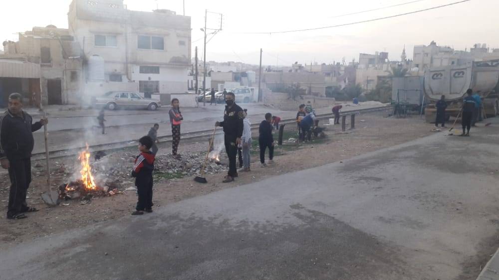 شباب منطقة جناعة بمحافظة الزرقاء ينفذون مبادرة مجتمعية بعنوان مبادرة الخير والعطاء .. صور