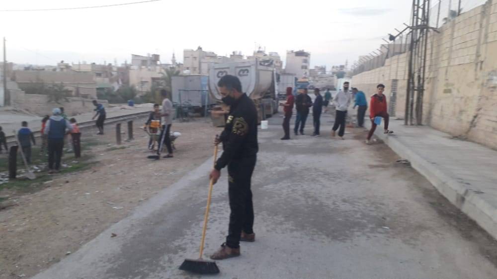 شباب منطقة جناعة بمحافظة الزرقاء ينفذون مبادرة مجتمعية بعنوان مبادرة الخير والعطاء .. صور