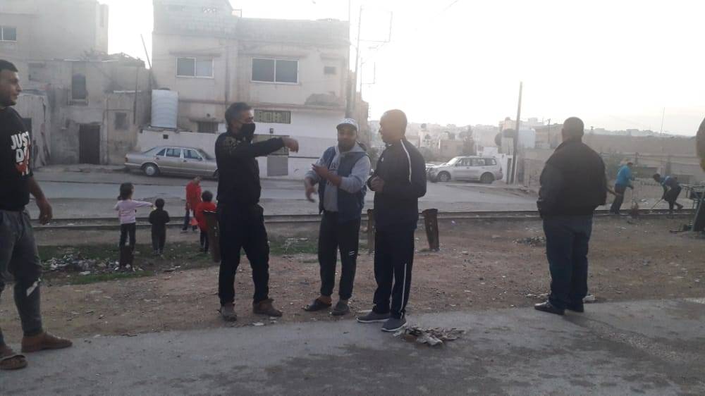 شباب منطقة جناعة بمحافظة الزرقاء ينفذون مبادرة مجتمعية بعنوان مبادرة الخير والعطاء .. صور