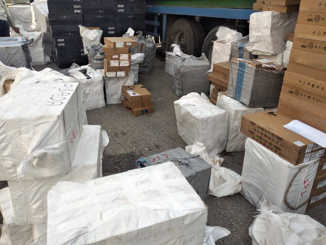 الجمارك الأردنية تحبط تهريب حاوية تحتوي على بضائع مختلفة    