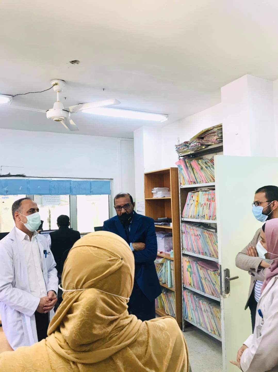 النائب عبدالله منور ابوزيد يقوم بزيارة ميدانية لمركز صحي سحاب الشامل 