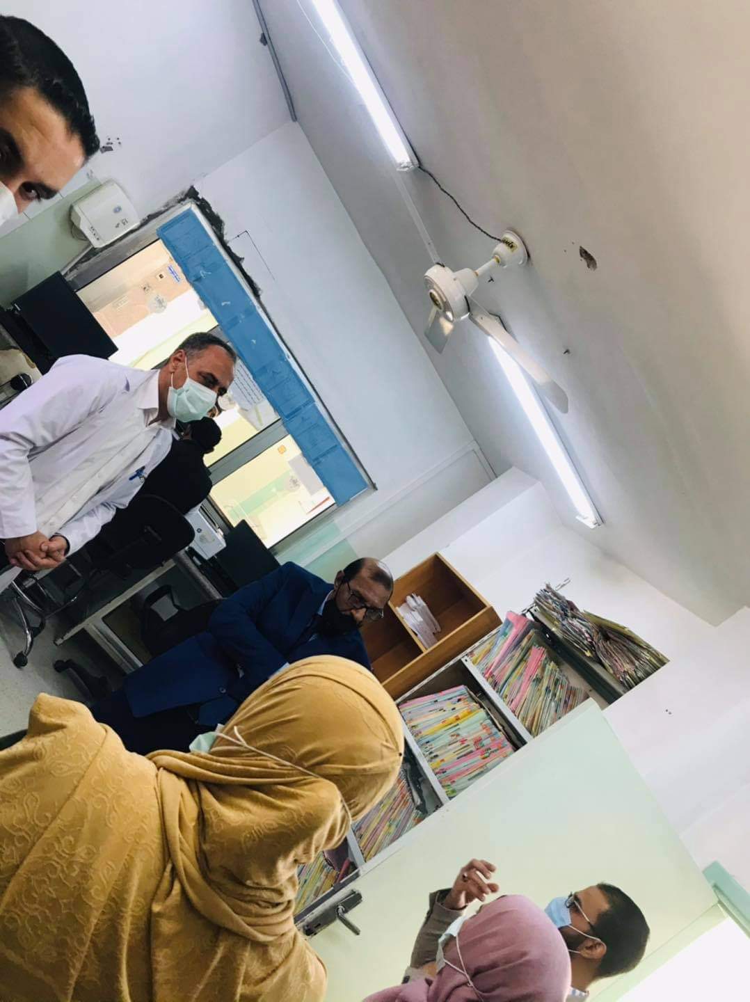 النائب عبدالله منور ابوزيد يقوم بزيارة ميدانية لمركز صحي سحاب الشامل 