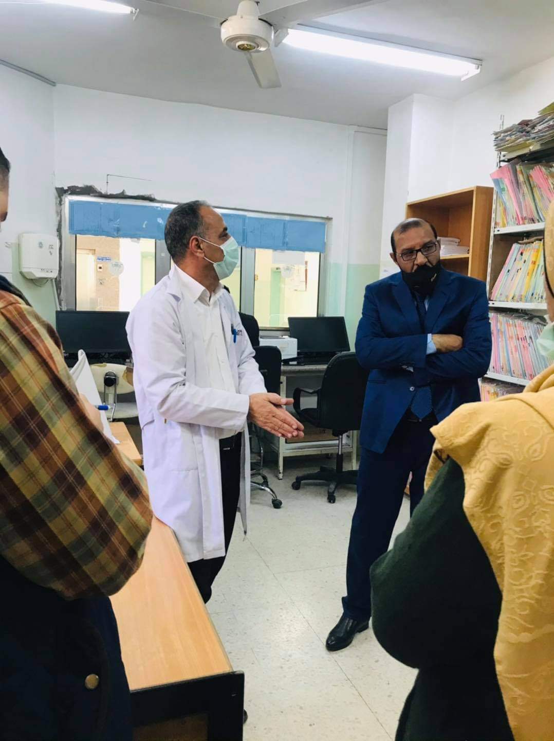 النائب عبدالله منور ابوزيد يقوم بزيارة ميدانية لمركز صحي سحاب الشامل 