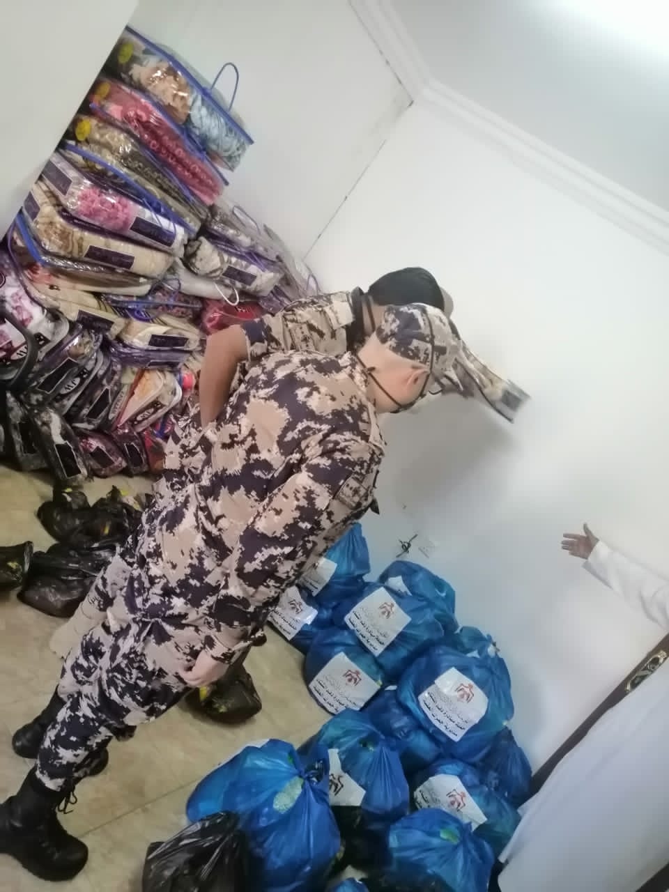 الجمارك تنفذ مبادرة دفء الشتاء في جمرك العقبة   