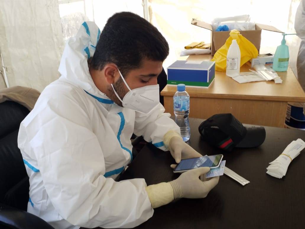 بلدية السلط الكبرى ومديرية صحة البلقاء تقيمان محطة لفحص كورونا