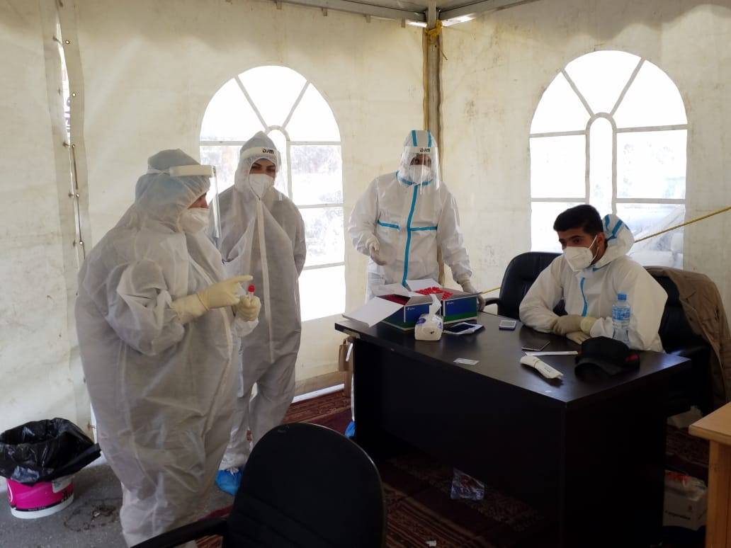 بلدية السلط الكبرى ومديرية صحة البلقاء تقيمان محطة لفحص كورونا