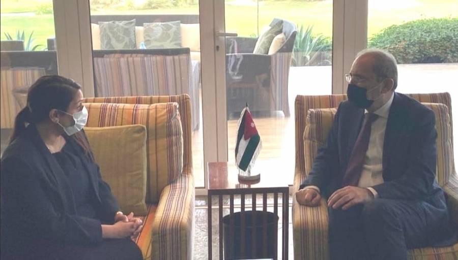 الصفدي يلتقي وزيرة الداخلية البريطانية