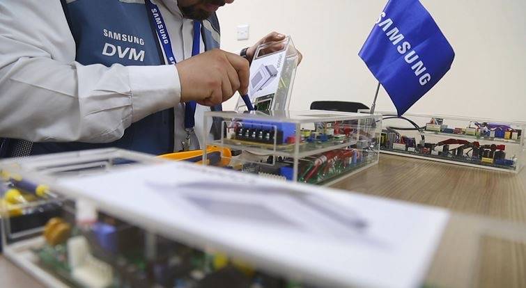 سامسونج إلكترونيكس المشرق العربي تدشن أكاديمية ومختبر أنظمة التكييف المركزي في مركز تدريب المهندسين