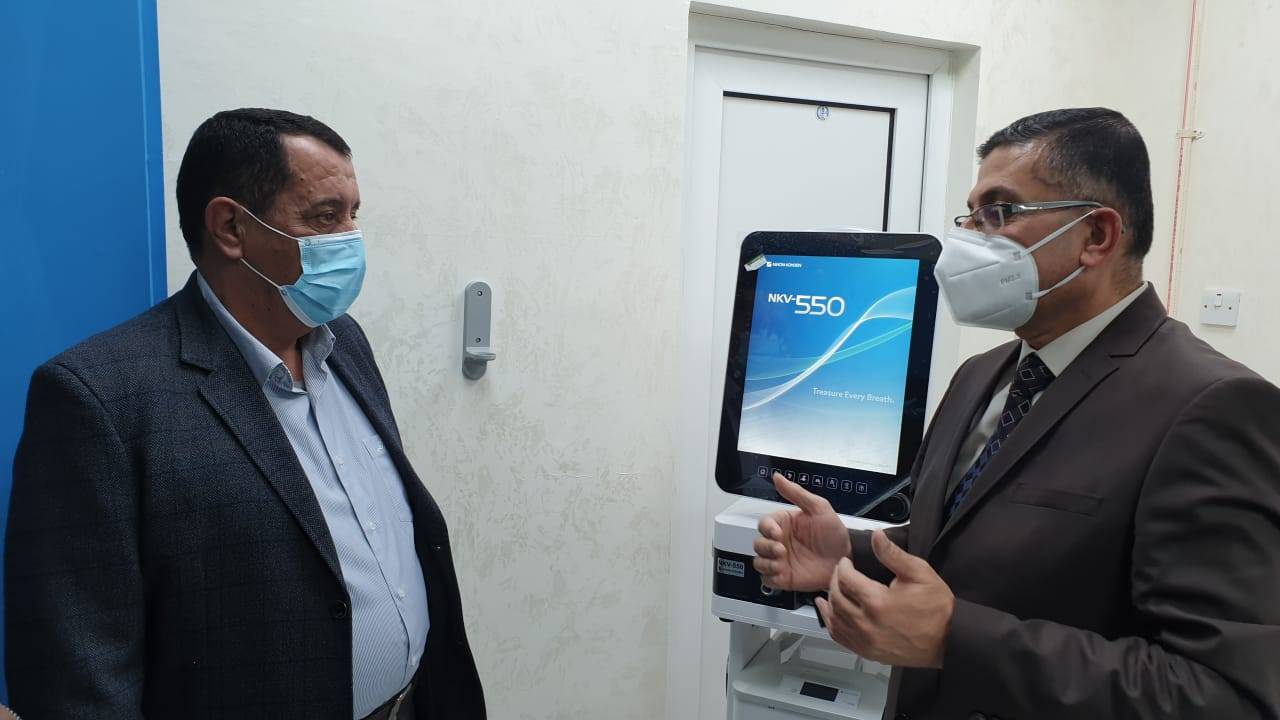 شركة تطوير معان تتبرع بجهازين تنفس اصطناعي بقيمة 70 الف دولار لمستشفى معان الحكومي