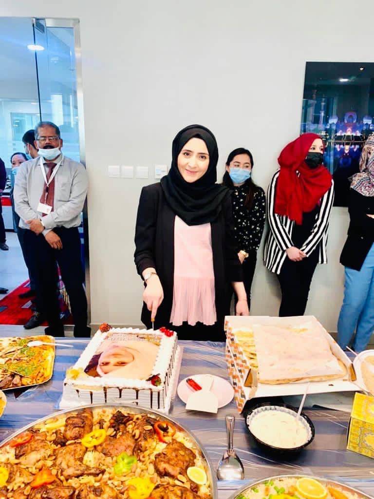 مجموعة ريتش تكرم الموظفة ميسم صالح 