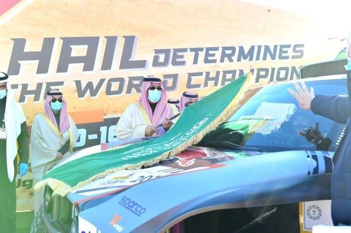 أمير حائل يعطي شارة انطلاق باها حائل تويوتا الدولي ٢٠٢٠ اليوم