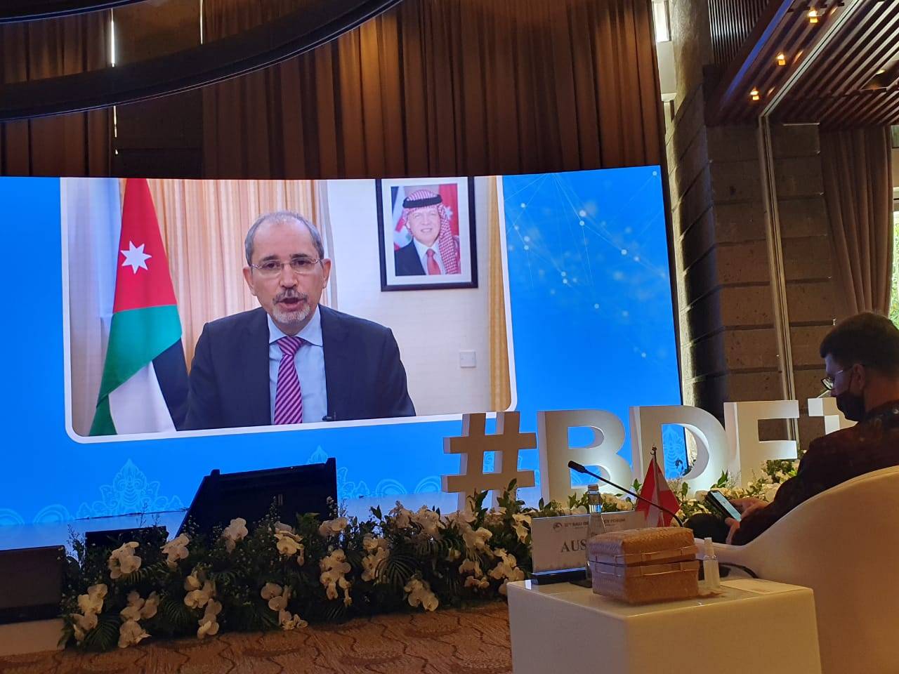 الصفدي يشارك في منتدى بالي الثالث عشر للديمقراطية المنعقد اليوم في اندونيسيا  