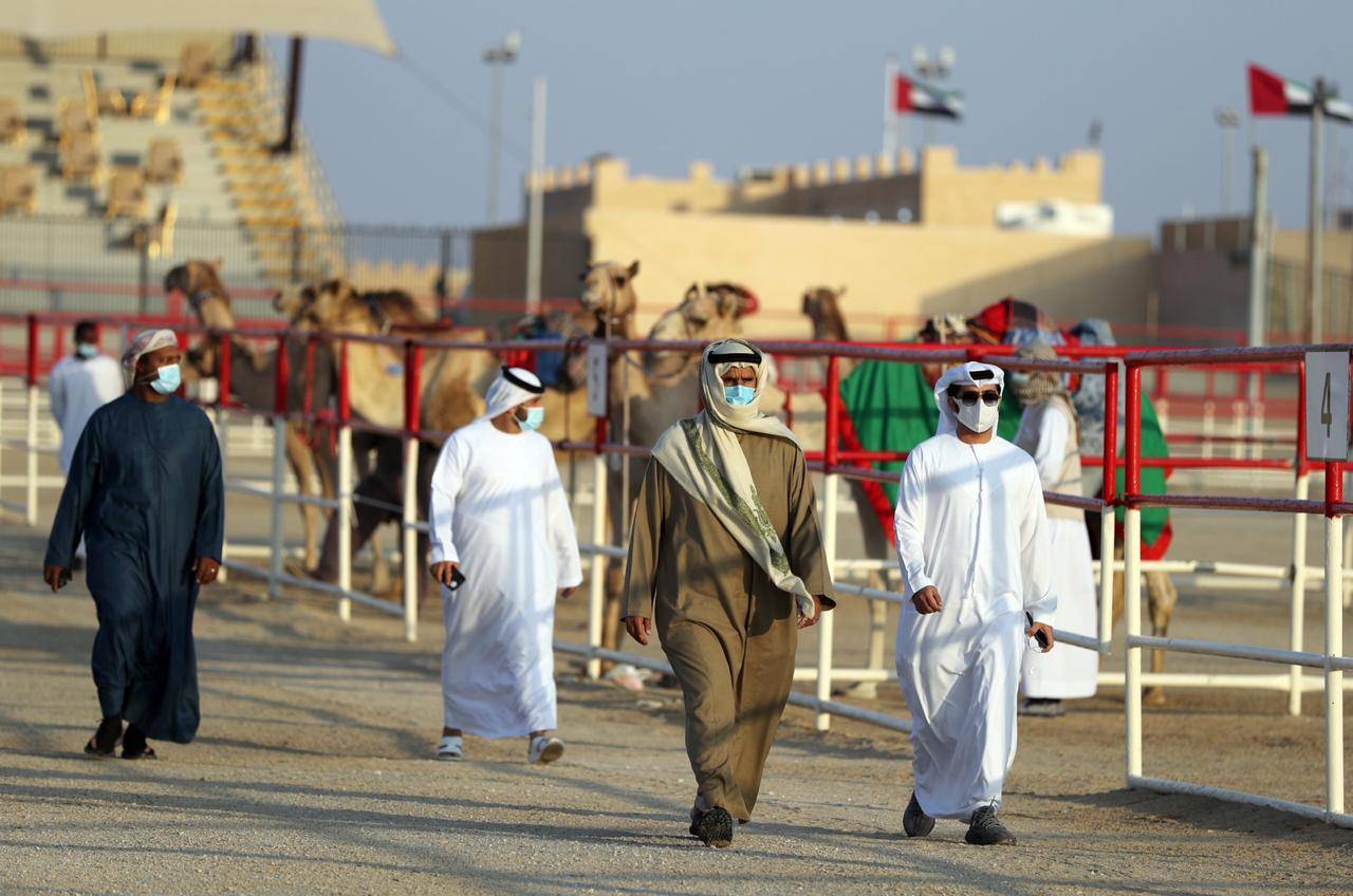 الامارات : معالي اللواء فارس المزروعي يتفقد موقع المزاينة ويلتقي لجان التحكيم والفحص الطبي والفرز