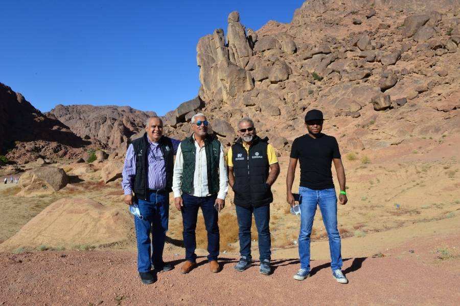 المعالم السياحية تستقبل ضيوف رالي حائل تويوتا الدولي