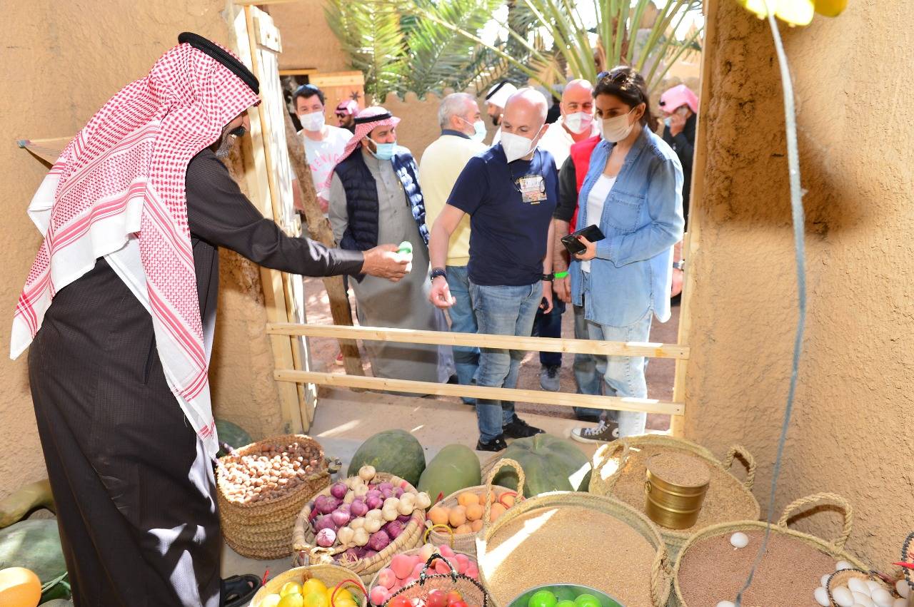 المعالم السياحية تستقبل ضيوف رالي حائل تويوتا الدولي