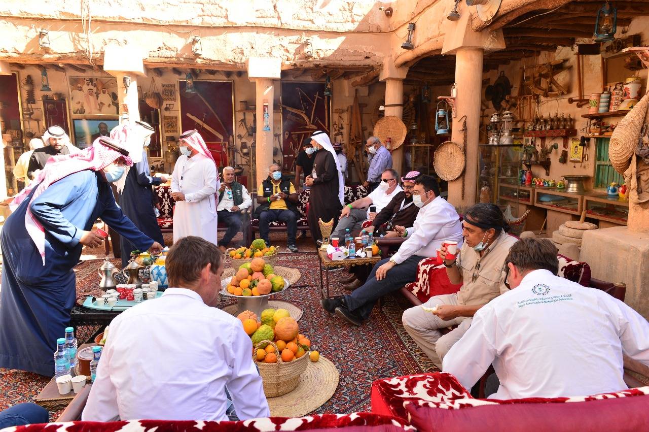 المعالم السياحية تستقبل ضيوف رالي حائل تويوتا الدولي