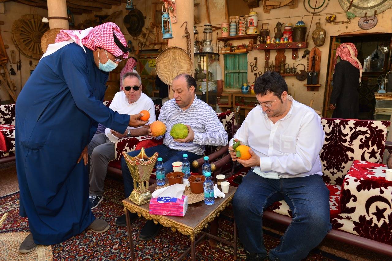 المعالم السياحية تستقبل ضيوف رالي حائل تويوتا الدولي