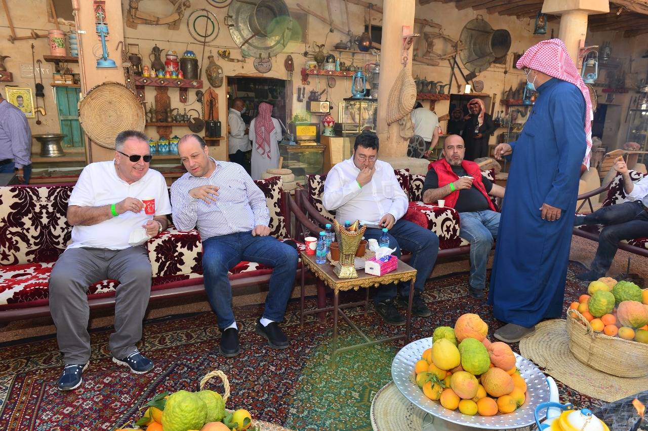 المعالم السياحية تستقبل ضيوف رالي حائل تويوتا الدولي