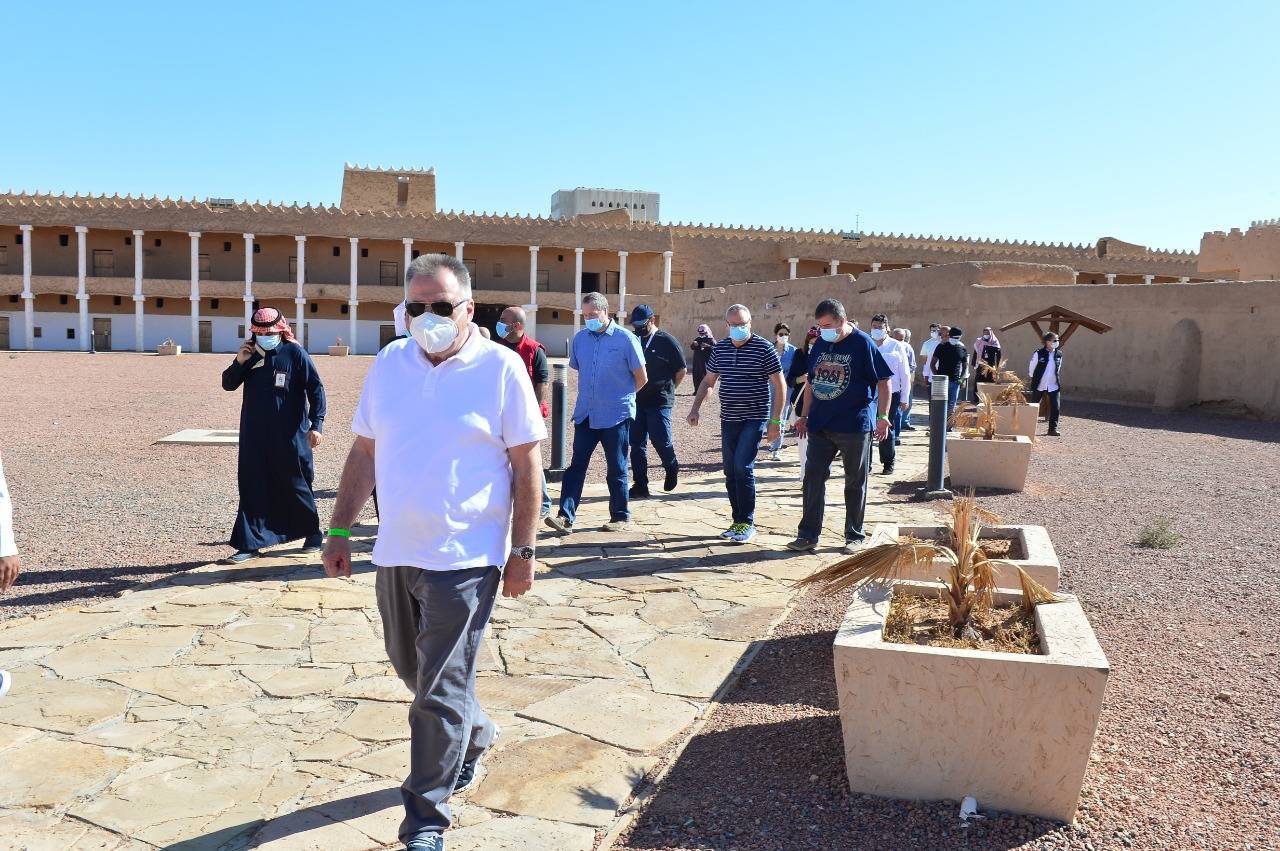 المعالم السياحية تستقبل ضيوف رالي حائل تويوتا الدولي