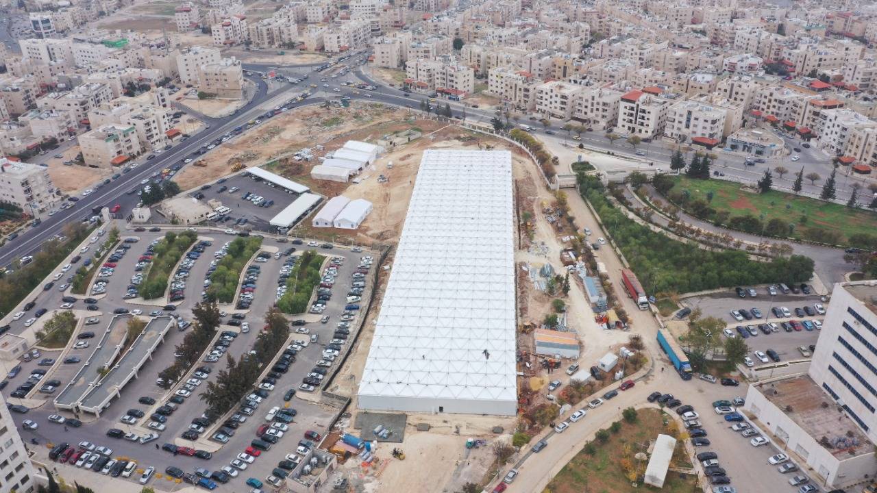 فيصل البداد : انجزنا 90 % من مستشفى معان الميداني والتسليم خلال  أيام 