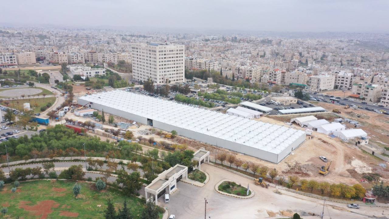 فيصل البداد : انجزنا 90 % من مستشفى معان الميداني والتسليم خلال  أيام 