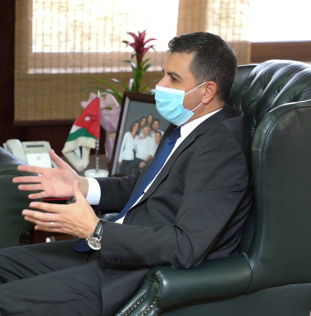 وزير المياه والري: نسعى من خلال مراجعة استراتيجيتنا الى زيادة قدراتنا لتخفيف تداعيات انقطاع المياه عبر بناء مزيد من الخزانات الاستراتيجية في مختلف مناطق المملكة