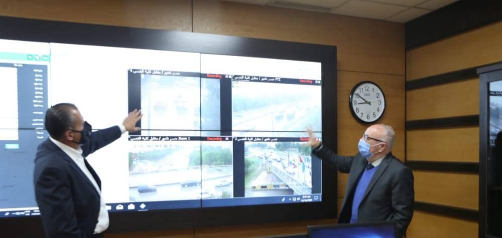 الكسبي يتفقد غرفة الطوارئ الرئيسية ويؤكد على جاهزية الاشغال للتعامل مع الحالة الجوية  