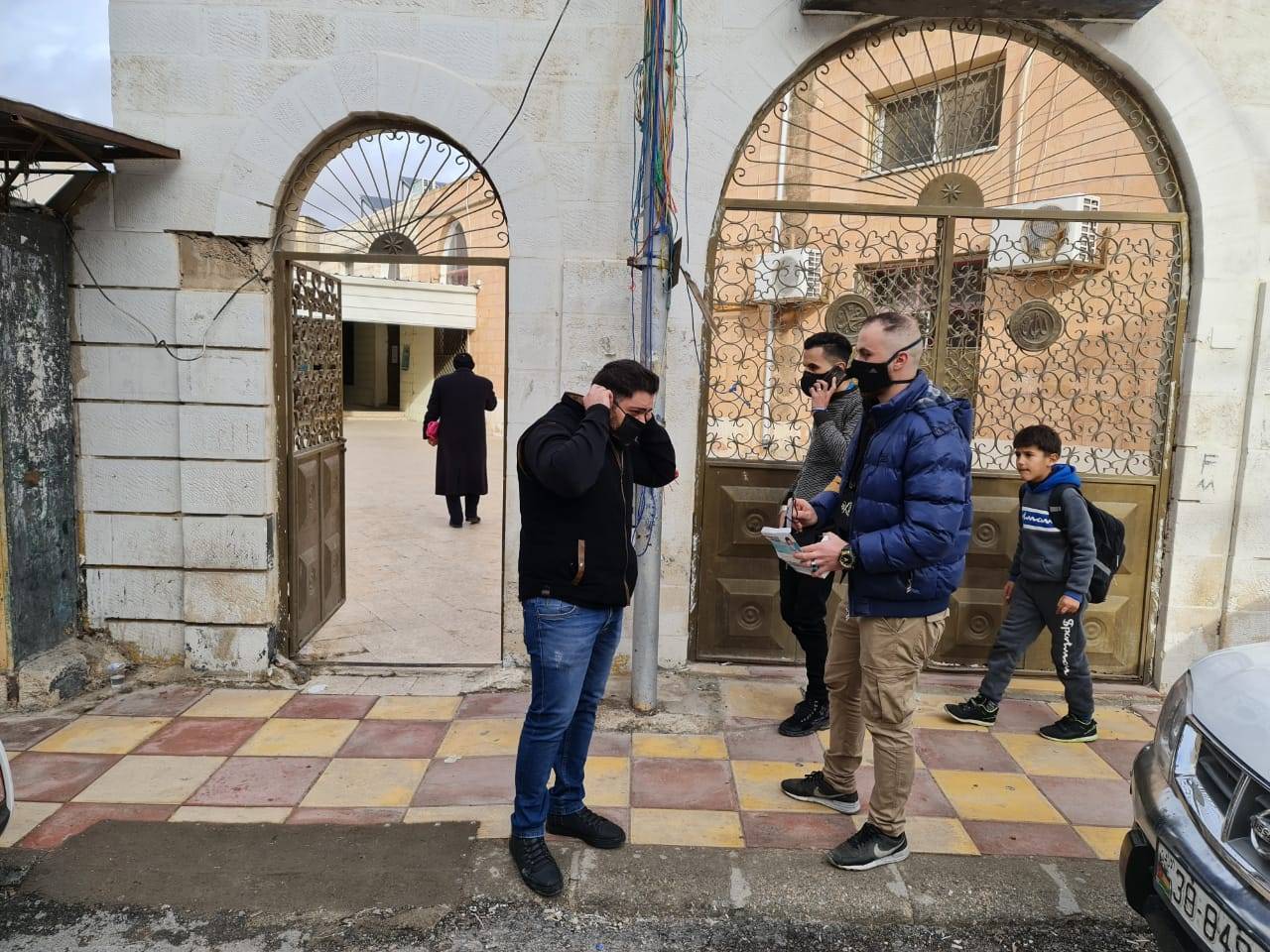 مديرية شباب المفرق تقوم بعمل مبادرة (كمامتك سلامتك) 