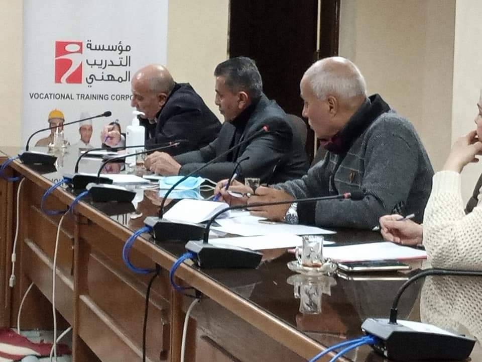 مدير عام مؤسسة التدريب المهني يلتقي وفد من مجلس محافظة جرش