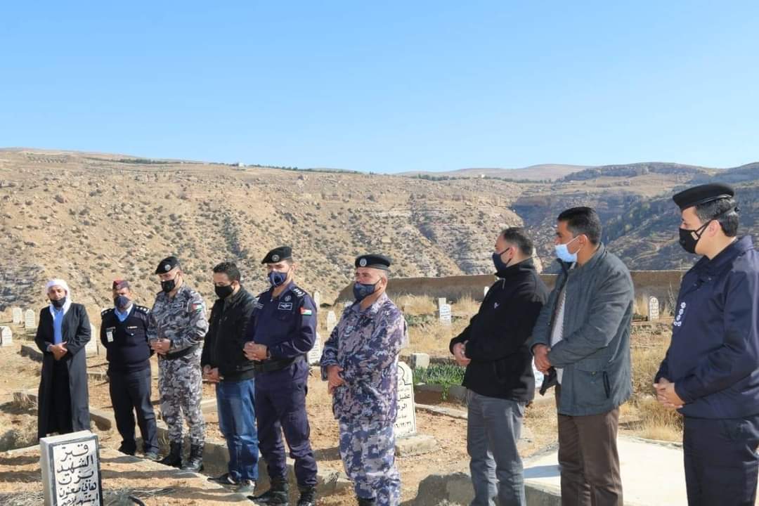 مديرية الأمن العام تستذكر شهداء قلعة الكرك 