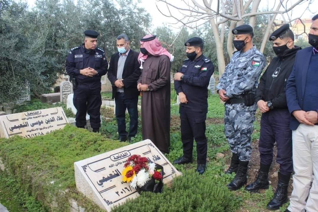 مديرية الأمن العام تستذكر شهداء قلعة الكرك 