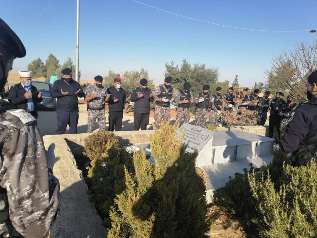 مديرية الأمن العام تستذكر شهداء قلعة الكرك 