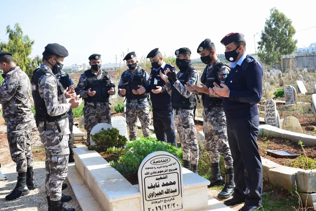 مديرية الأمن العام تستذكر شهداء قلعة الكرك 