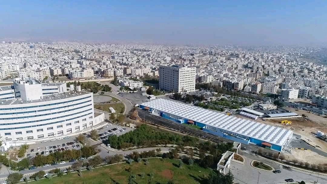 الملك يفتتح مستشفى عمان الميداني المخصص لاستقبال المصابين بفيروس كورونا