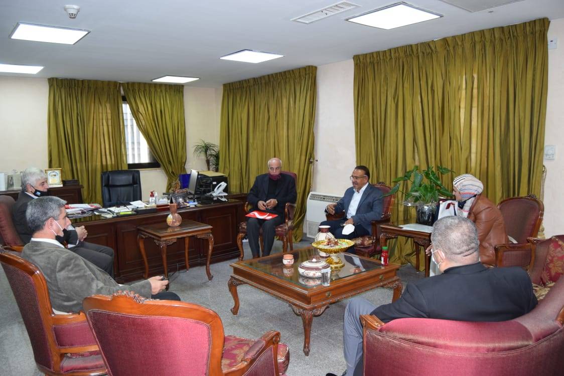 مدير عام مؤسسة التدريب المهني يلتقي مدير عام شركة كلاسيك