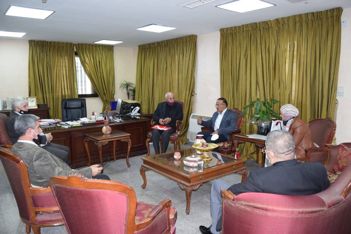 مدير عام مؤسسة التدريب المهني يلتقي مدير عام شركة كلاسيك