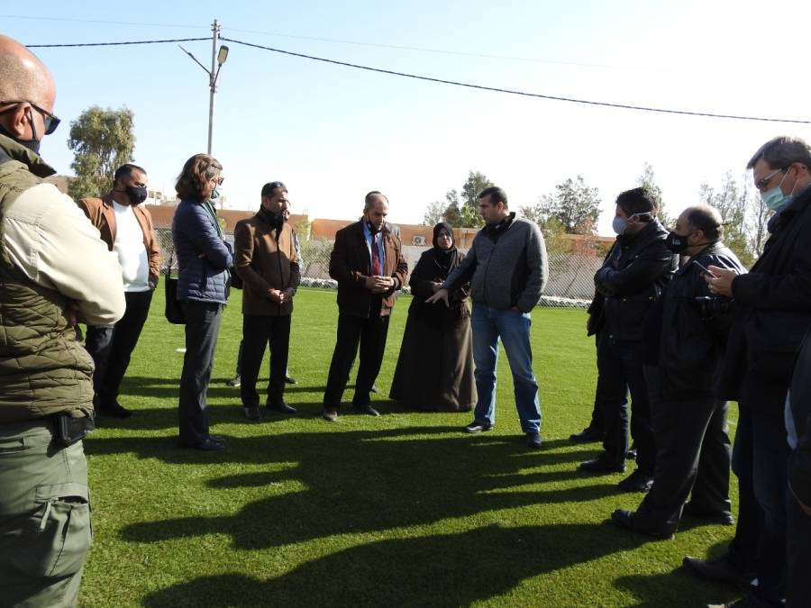 الملكية لحماية الطبيعة و GIZ تفتتحان مجموعة من الحدائق في الأزرق