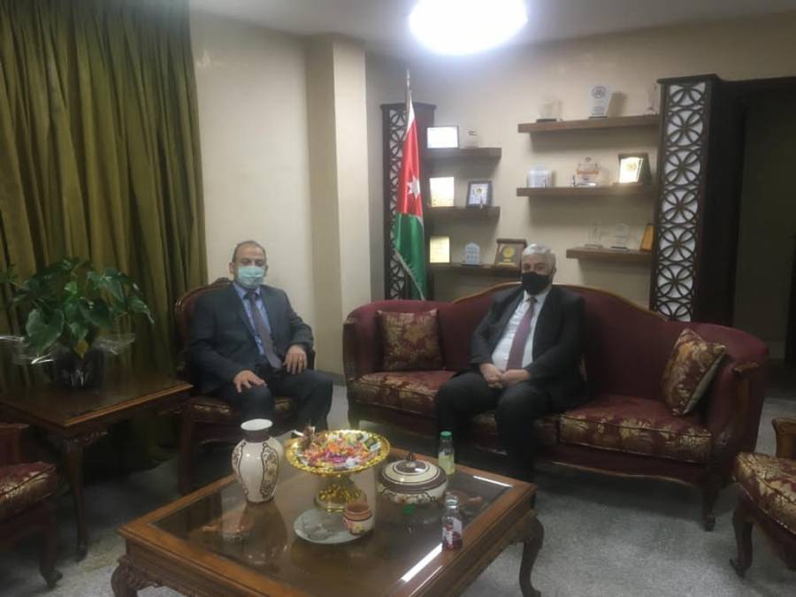 اجتماع مشترك بين مؤسسة التدريب المهني والمركز الوطني للبحوث الزراعية