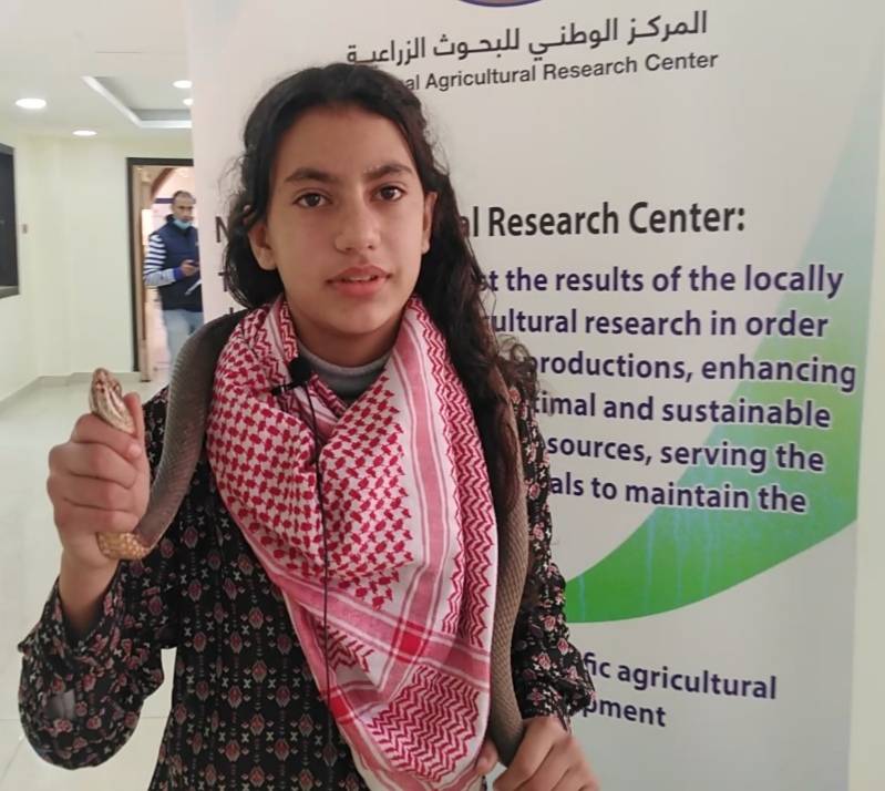 البحوث الزراعية ينظم دورة حول أنواع الأفاعي في الأردن