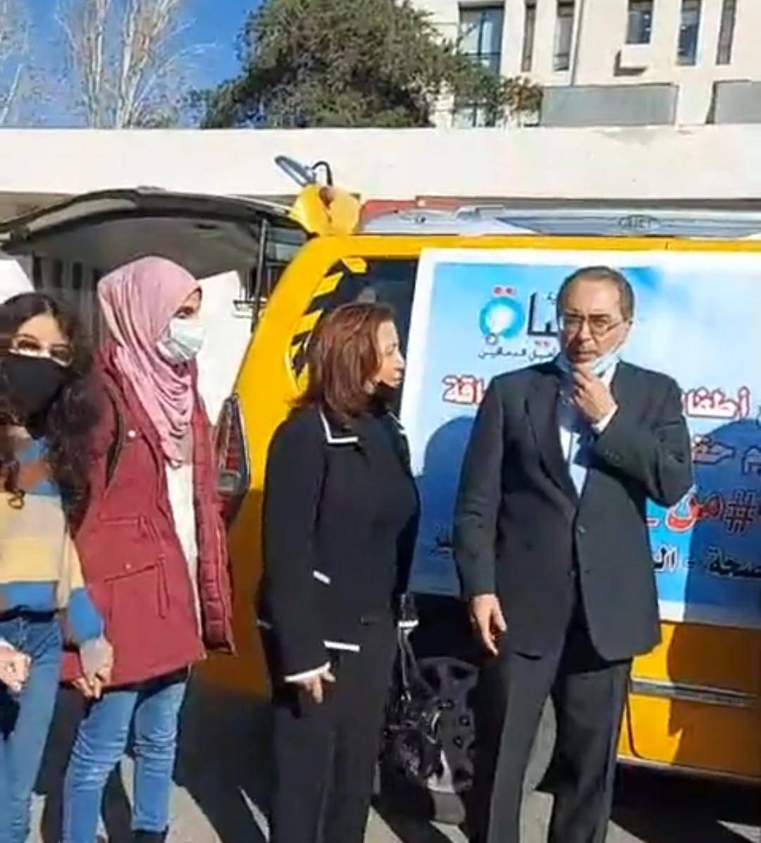 العرموطي يطلق مبادرة من حقي للملتقى الثقافي للمكفوفين 