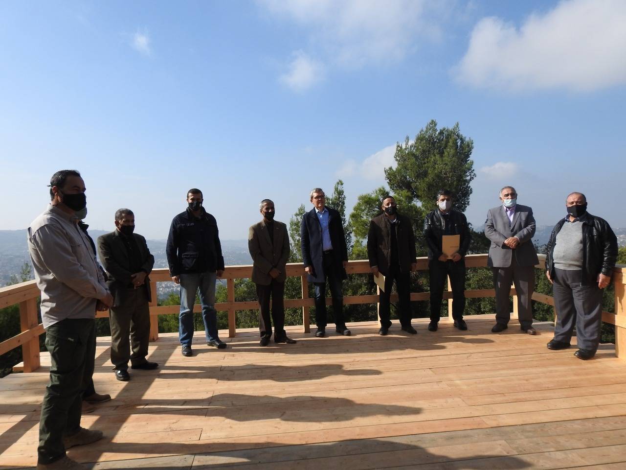 الملكية لحماية الطبيعة وGIZ تسلم اعمال تأهيل حديقة عامة لبلدية عجلون الكبرى