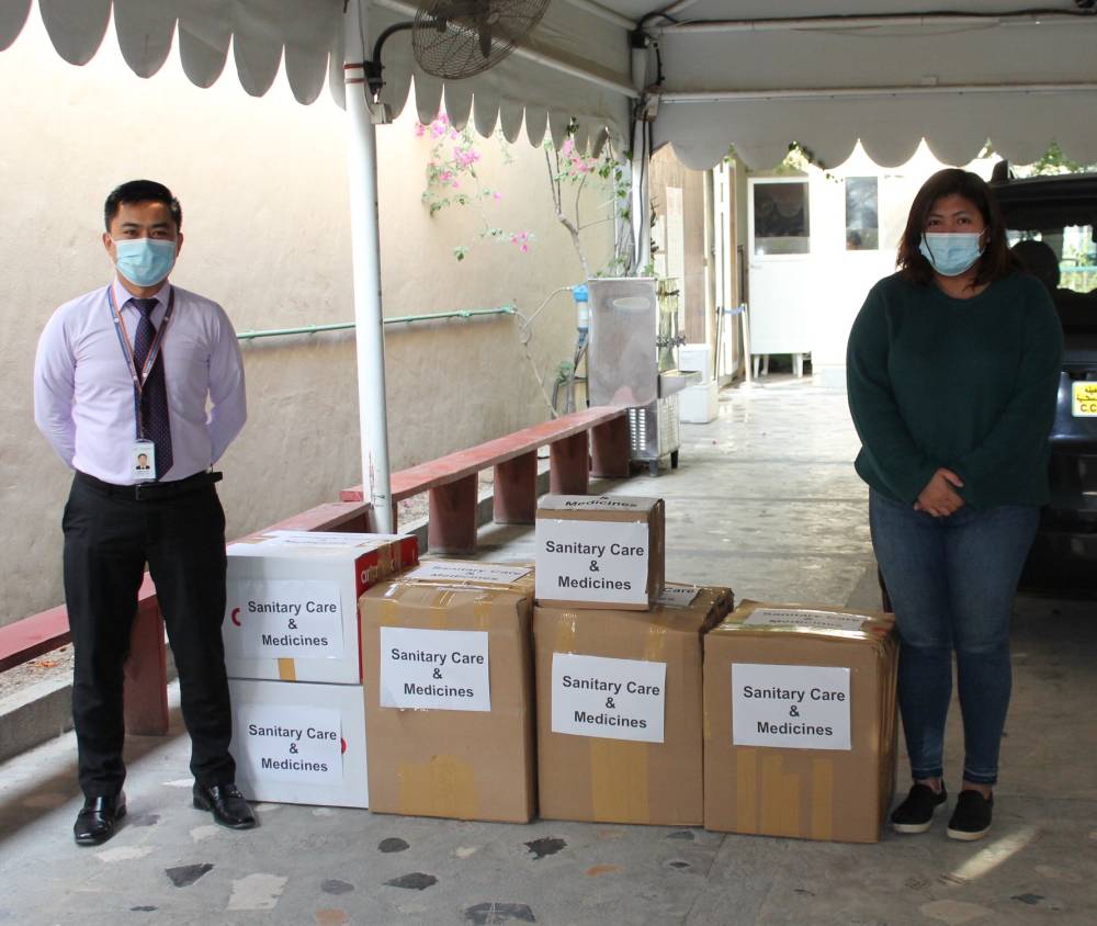 تقدم «في إف إس غلوبال» حزم الإغاثة للعمال المهاجرين في موسم الاعياد هذا العام بالتعاون مع القنصلية العامة لجمهورية الفلبين في دبي