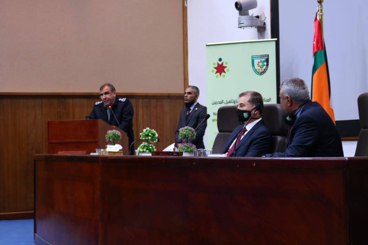 المركز الوطني للتدريب وتأهيل المدربين / جامعة البلقاء افتتاح دورة مدربي ادارة الازمات
