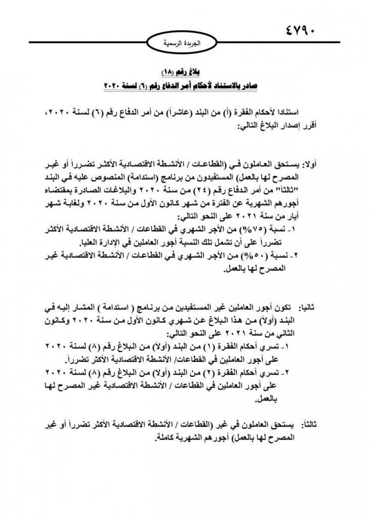 الحكومة تعلن قائمة القطاعات الأكثر تضررا من آثار جائحة كورونا .. والإعلام الإلكتروني ضمن القائمة